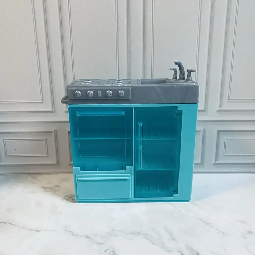 Barbie Dream Camper Replacement Part 3-in-1 Sink Refrigerator Stove Mattel Toy